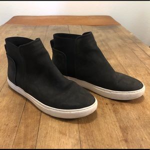 Kenneth Cole High Top Black Sneakers
